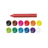 Ceras Carioca Plastello Ceras Triangulares ( 12 Colores ) - Carioca