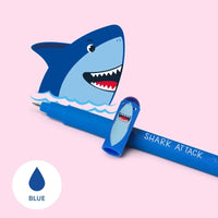 Bolígrafo Borrable De Gel Tiburón Shark - Tinta Azul - Legami