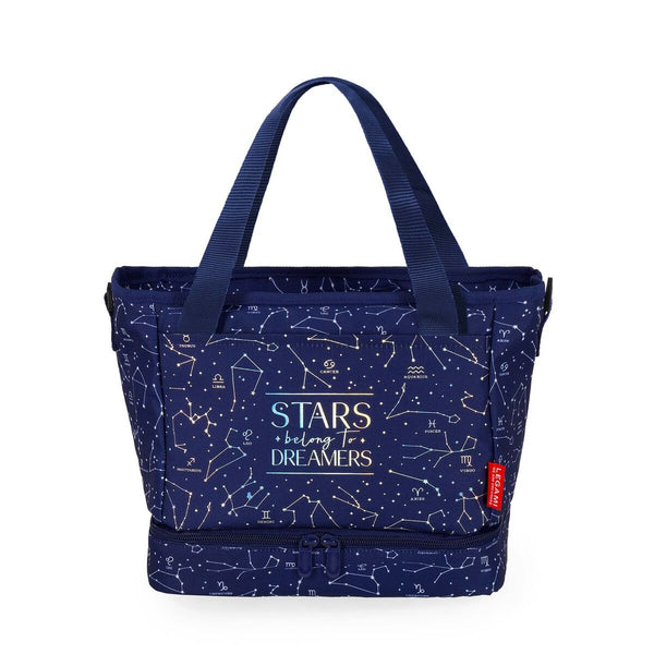 Lunch bag stars legami 10.8 litros bolsa termica RPET PEVA en papeleria Badajoz – disponible en Be To Be Menacho y Valdepasillas