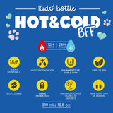 Botella Térmica Infantil Oso Panda Hot&Cold BFF 300 ml - Legami