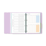 Carpeblock 360 A4 Polyfoam Pasta Plástica 4 anillas 35 mm Malva Pastel Recambio 5x5 mm - Carchivo