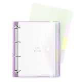 Carpeblock 360 A4 Polyfoam Pasta Plástica 4 anillas 35 mm Malva Pastel Recambio 5x5 mm - Carchivo