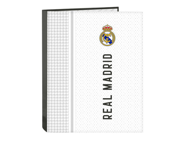 Carpeta De 4 Anillas Real Madrid Primera Equipación  - Safta