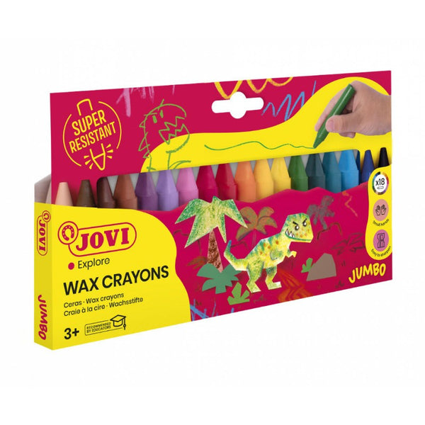 Ceras JoviColor Jumbo ( 18 Colores ) - Jovi