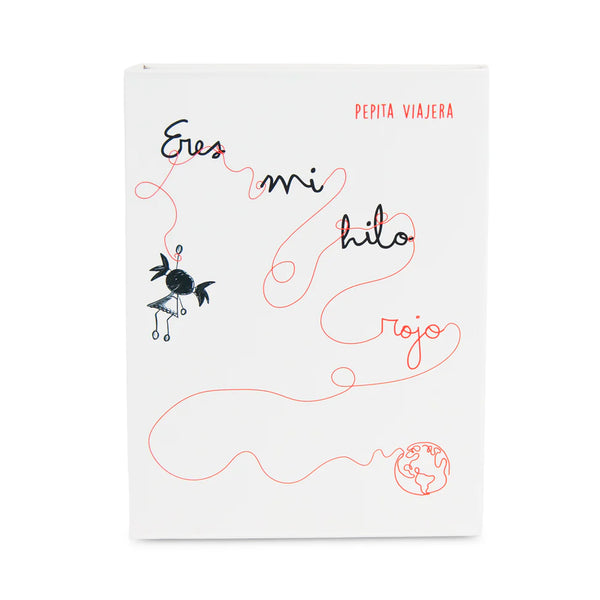 Caja láminas Pepita Viajera Hilo Rojo Edición Especial disponible en papelería Badajoz Be To Be Menacho y Valdepasillas