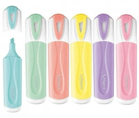 Marcadores Subrayadores Colores Pastel Clasic 6 Unidades - Maped