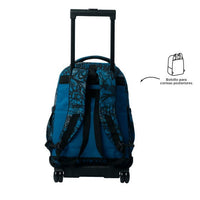 Mochila Escolar Grande Con Ruedas Totto Desmontable Urban Grap - Modelo Tiza - Carro Desmontable Talla L - Totto