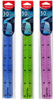 Regla Transparente Flexible 30 Cm Colores Variados - Maped