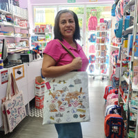 Tote Bag Bolso De Lona Travel - Apapachar