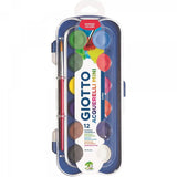 Acuarelas Giotto 12 Colores + Pincel - Giotto