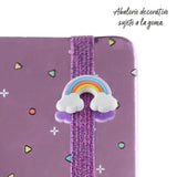 Agenda Escolar 10 Meses Día Vista Arcoíris 15x18 cm 26/27 - Miquel Rius