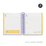 Agenda Escolar 10 Meses Día Vista Arcoíris 15x18 cm 26/27 - Miquel Rius