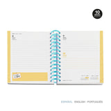 Agenda Escolar 10 Meses Día Vista Panda 15x18 cm 26/27 - Miquel Rius