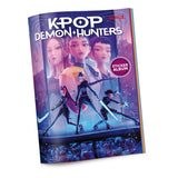 Album oficial de cromos K-Pop Demon Hunters Huntrix Diramix disponible en papeleria en Badajoz con 2 sobres iniciales
