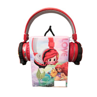 Auriculares Infantiles Ariel La Sirenita Inalámbricos Bluetooth 5.1 Disney Color Naranja - SE
