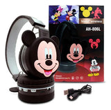 Auriculares Infantiles Mickey Mouse Inalámbricos Bluetooth 5.1 Disney Color Negro - SE