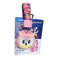 Auriculares Infantiles Bluetooth Headset Wireless Sonic Boom Rosa - SE