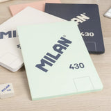 Libreta Encolada Cuaderno A5 48H Liso 95gr 430 Since 1918 - Milan