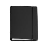 Agenda Anillas Activa Semana Vista Color Negro Tapas Plasticas 2027 15x19 Cm - MiquelRius