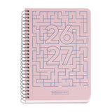 Agenda Escolar Activa Lab Rosa Día Página 12x18 cm 26/27 - Miquel Rius