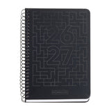 Agenda escolar Activa negra semana vista 12x18 cm 26 27 Miquel Rius disponible en papeleria en Badajoz