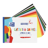 Bloc de cartulinas variadas de colores Oxford disponible en papeleria en Badajoz