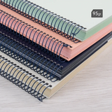 Libreta Cuaderno A5 80H Liso 95gr Since 1918 Verde - Milan