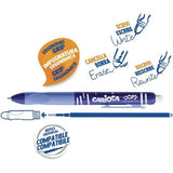 Bolígrafo Borrable Retráctil Recargable Oops Color Azul - Carioca
