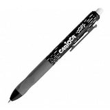 Boligrafo borrable retractil recargable Carioca Oops negro disponible en papeleria en Badajoz