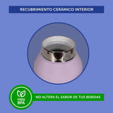 Botella IsoTérmica de Acero Inoxidable 0,60 Litros B-2GO Colores Surtidos - Oxford