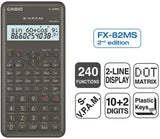 Calculadora científica Casio fx-82MS Segunda Edición para ESO Bachillerato y PAU disponible en Be To Be Badajoz