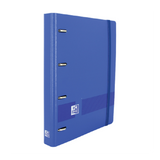 Carpebloc A4+ Oxford Polyfoam azul con 4 anillas recambio 5x5 y Scribzee disponible en papeleria en Badajoz