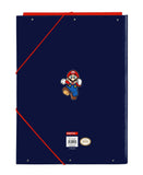 Carpeta Tamaño Folio 3 Solapas Super Mario World  - Safta
