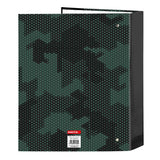 Carpeta De 4 Anillas Folio 35 mm Lomo Ancho Kelme Camo - Safta
