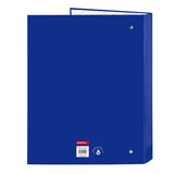Carpeta De 4 Anillas Folio Real Madrid Azul - Safta