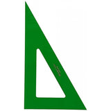 Cartabón técnico Faber-Castell de 25 cm verde disponible en Be To Be Badajoz