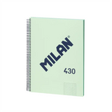 Cuaderno A4 Milan 430 Since 1918 de 80 hojas 95 g cuadricula 5x5 mm para instituto y universidad en Badajoz