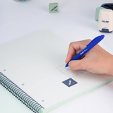 Cuaderno Libreta A4 Bloc Espiral Tapa Dura A4 80H 5x5 Mm 430 Since 1918 - Milan