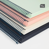 Cuaderno Libreta A4 Bloc Espiral Tapa Dura A4 80H Liso Blanco 430 Since 1918 Rosa - Milan