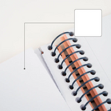 Cuaderno Libreta A4 Bloc Espiral Tapa Dura A4 80H Liso Blanco 430 Since 1918 Rosa - Milan