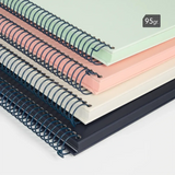 Cuaderno Libreta A4 Bloc Espiral Tapa Dura A4 80H Liso Blanco 430 Since 1918 Verde - Milan
