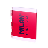 Cuaderno A4 Milan Nata 624 Since 1918 de 80 hojas 95 g cuadricula 5x5 mm para instituto y universidad en Badajoz
