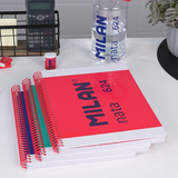 Cuaderno Libreta A4 Bloc Espiral Tapa Dura A4 80H 5x5 Mm Nata® 624 Since 1918 - Milan