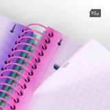 Cuaderno A4 90H 95Gr Cuadricula 5x5 mm Tapa Dura Sunset - Milan
