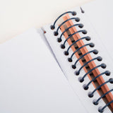 Cuaderno Libreta A4 Bloc Espiral A4 80H Liso Since 1918 Beige - Milan