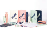 Cuaderno Libreta Color Azul Serie 1918 A4 48 Hojas 95g 5x5 mm - Milan