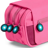 Estuche Portatodo De Cuatro Compatimentos Con Solapa B&B Rosa - Grafoplas
