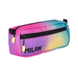 Estuche portatodo de dos compartimentos rectangular Sunset MILAN disponible en papeleria en Badajoz