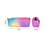 Estuche Portatodo de Dos Compartimentos Rectantular Sunset - Milan