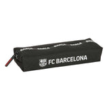 Estuche portatodo F.C. Barcelona rectangular con goma elastica Safta disponible en papeleria en Badajoz